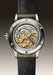The exhibition caseback of the Angelus Chronographe Tachymètre Steel Pink reveals the A5000 movement