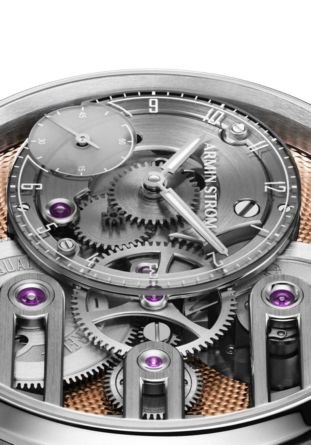 Armin Strom Gravity Equal Force Ultimate Sapphire Salmon | ST24-GEF.SAL | Denver | OsterJewelers.com