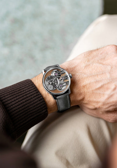 Armin Strom Gravity Equal Force Ultimate Sapphire Salmon | ST24-GEF.SAL | Denver | OsterJewelers.com