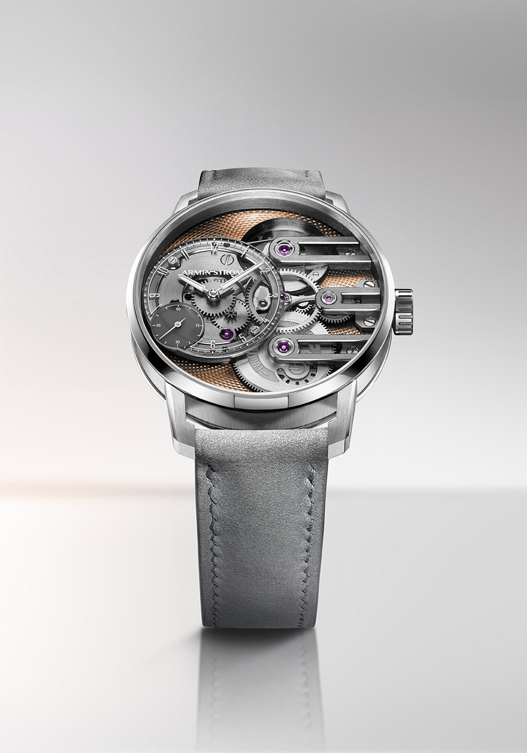 Armin Strom Gravity Equal Force Ultimate Sapphire Salmon | ST24-GEF.SAL | Denver | OsterJewelers.com