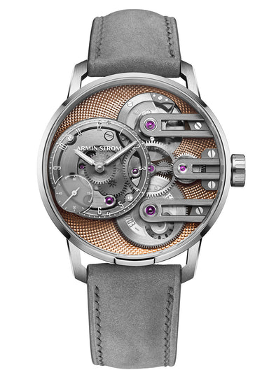 Armin Strom Gravity Equal Force Ultimate Sapphire Salmon | ST24-GEF.SAL | Denver | OsterJewelers.com