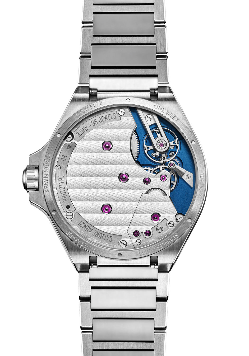 Armin Strom One Week Manufacture Edition Blue | Ref. ST25-OW.05 | Denver Watches | OsterJewelers.com