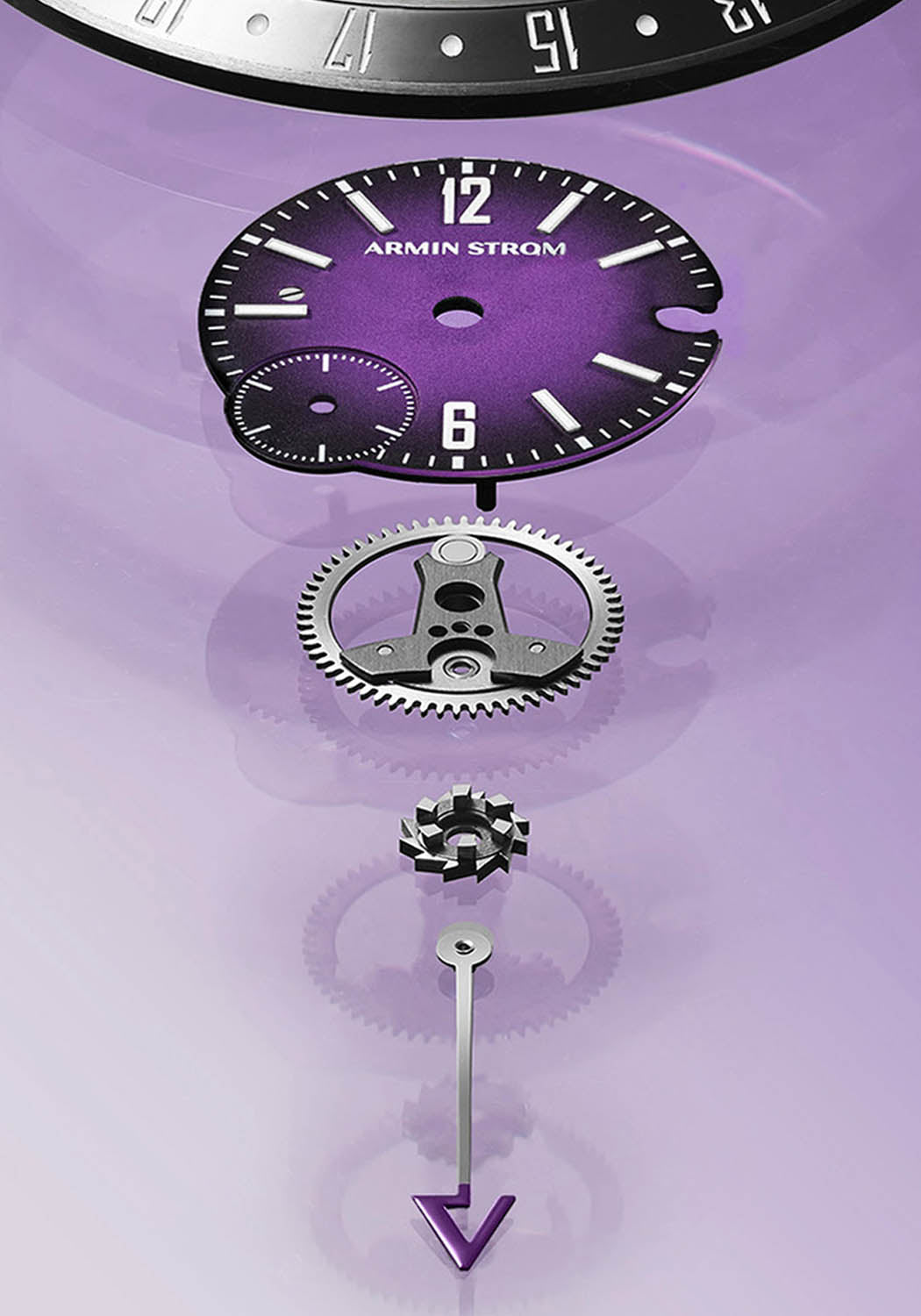 Key components of the Manufacture ASS20 Calibre shown separately | OsterJewelers.com