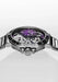 The Armin Strom Orbit Midnight Purple from an angle highlighting the crown