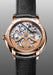 The caseback of the Arnold & Son DSTB Stop-Seconds Red Gold Cliff Grey reveals the A&S6303