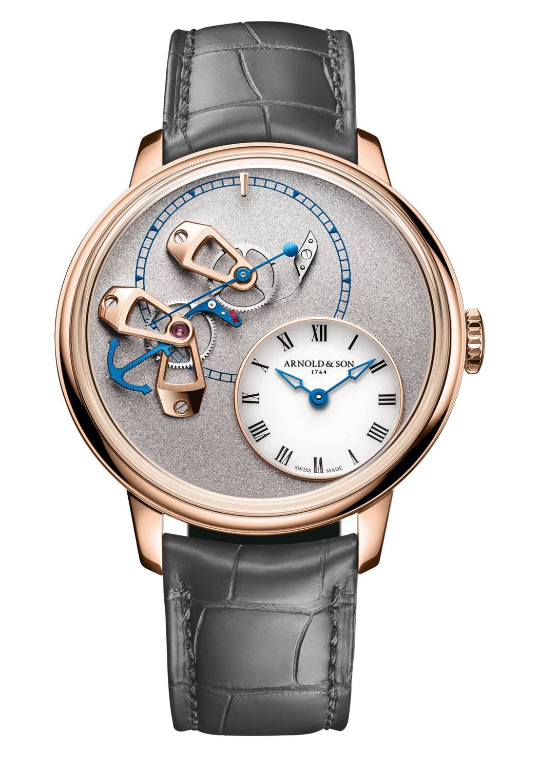 Arnold & Son DSTB Stop-Seconds Red Gold Cliff Grey | Ref. 1ATCR.N01A.C0246A | OsterJewelers.com
