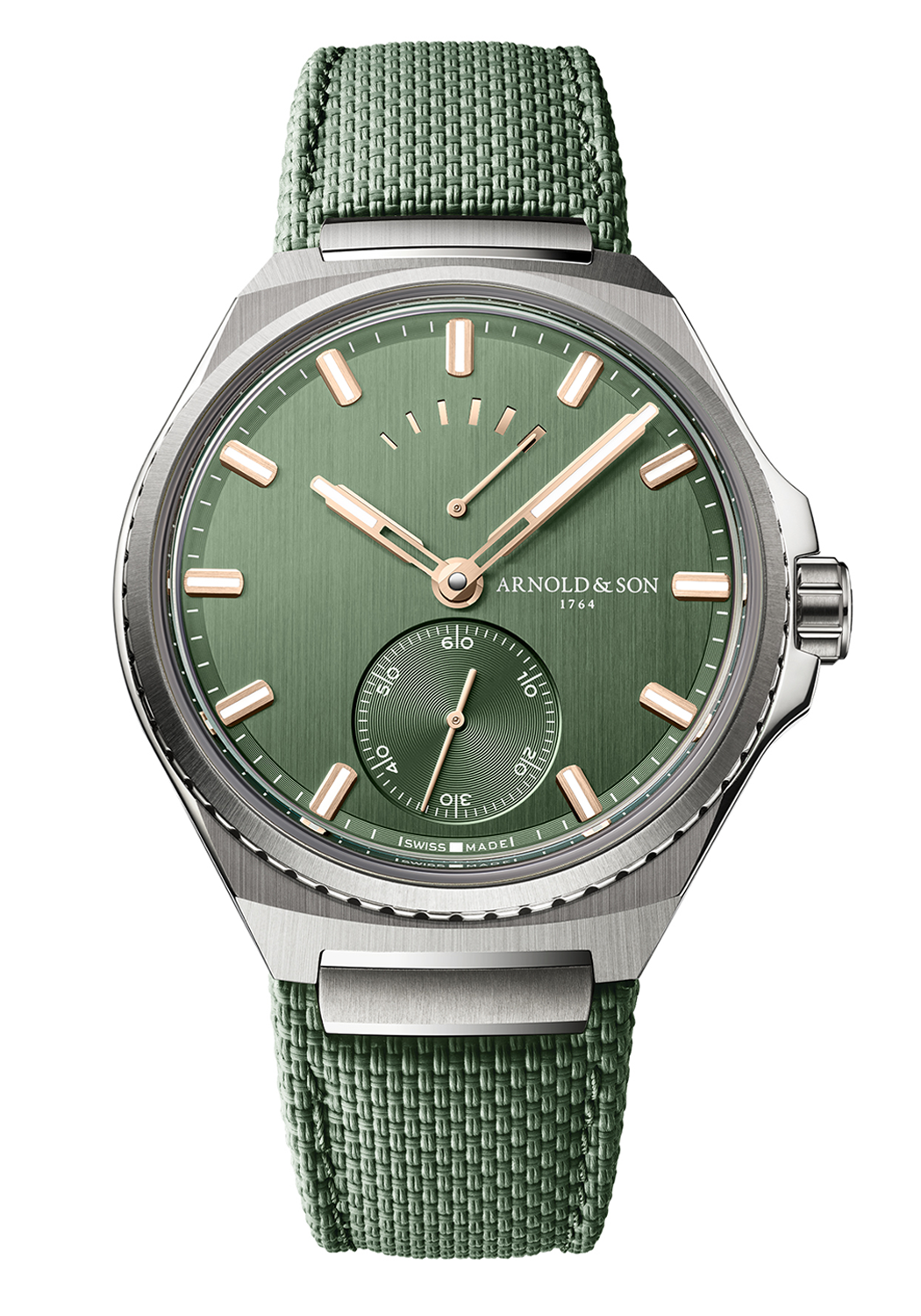Arnold & Son Longitude Titanium Fern Green | Ref. 1LTAT.F01A.N001U | OsterJewelers.com