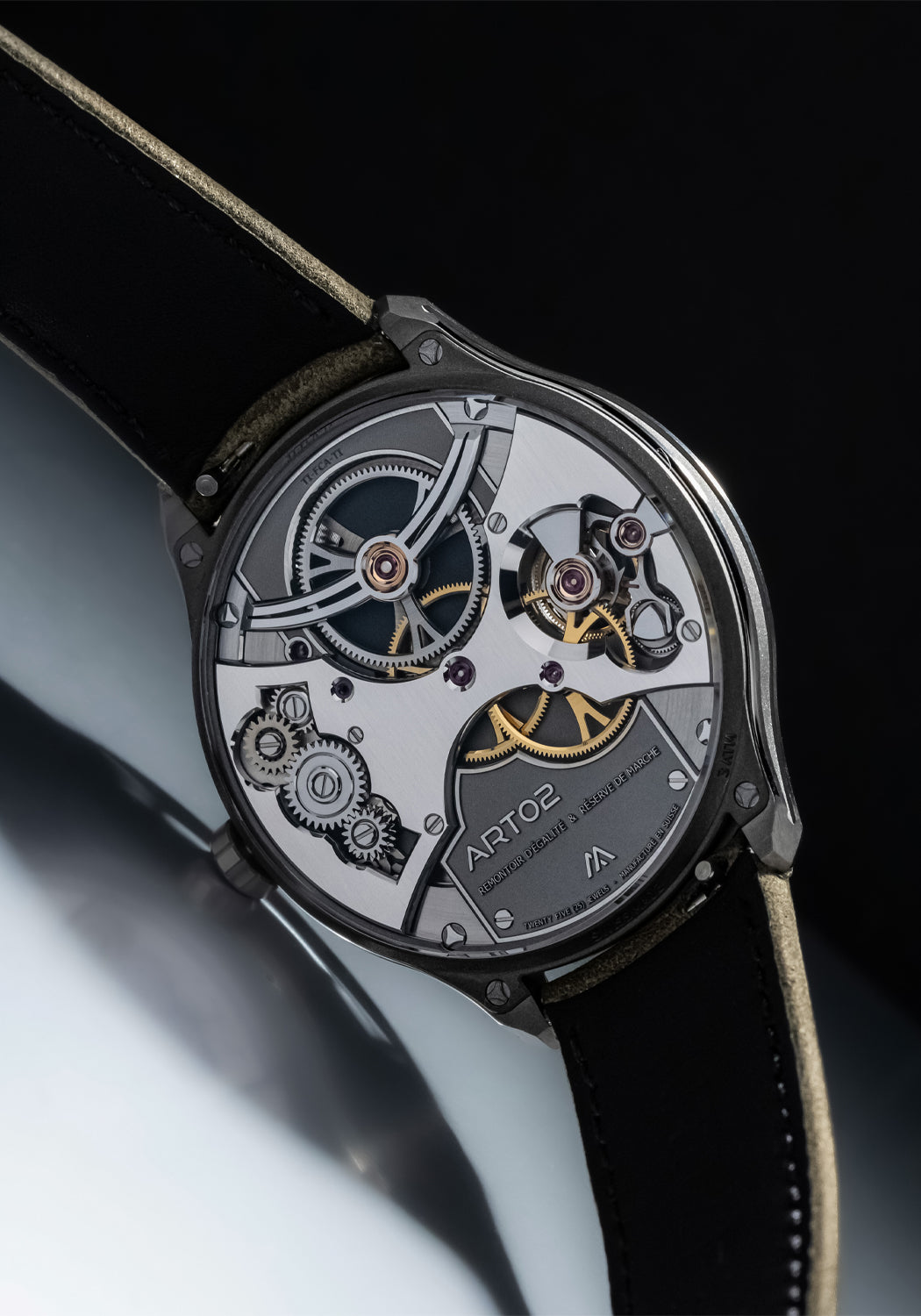 Artime ART02-TI | Dual Reading of Time | Swiss Watchmaking | Denver Watches | OsterJewelers.com