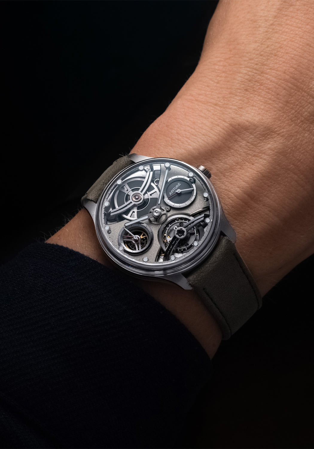 Artime ART02-TI | Dual Reading of Time | Swiss Watchmaking | Denver Watches | OsterJewelers.com