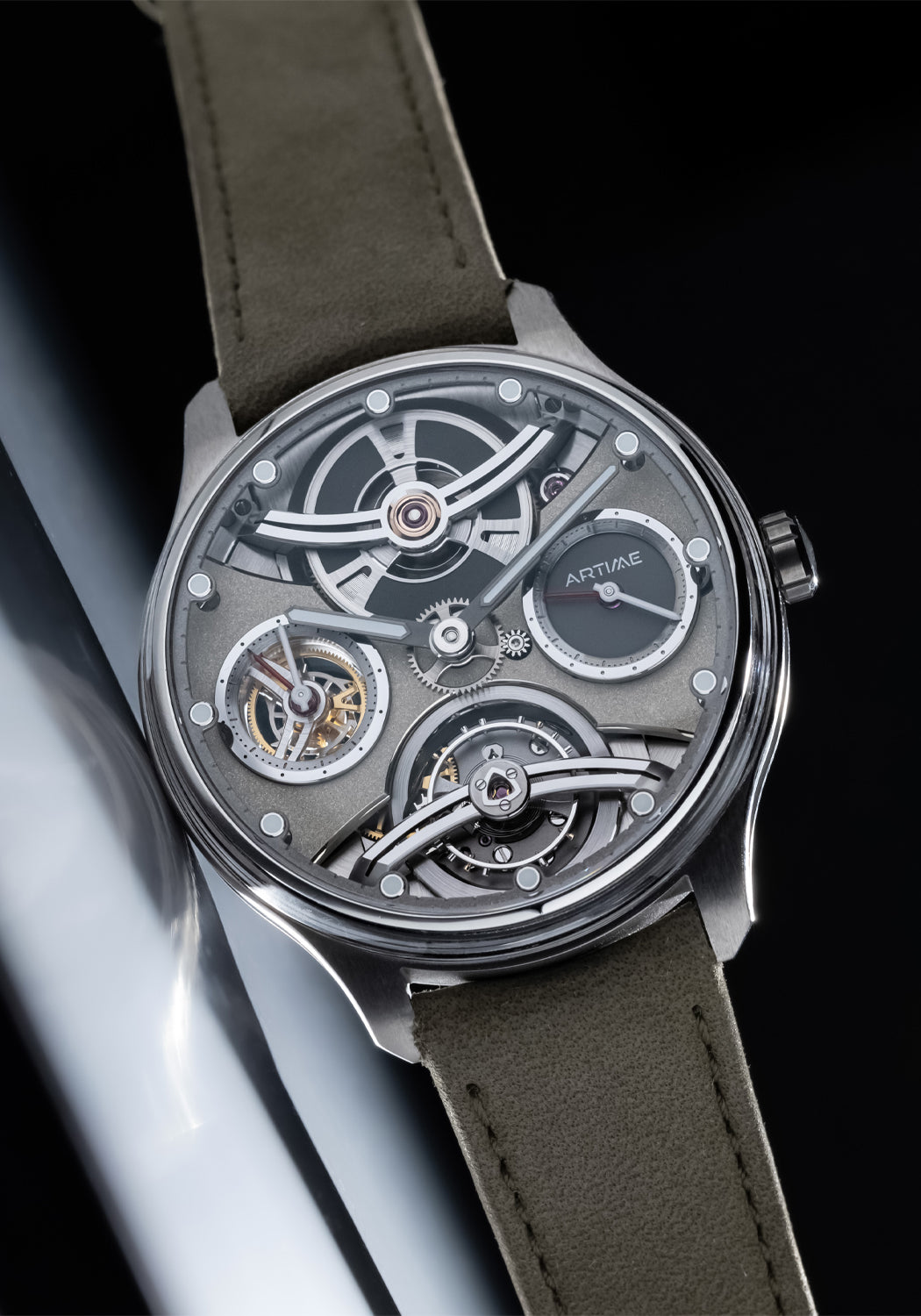 Artime ART02-TI | Dual Reading of Time | Swiss Watchmaking | Denver Watches | OsterJewelers.com