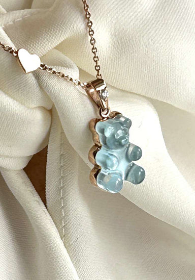 Beauregard Blue Topaz Gemmy Pendant Necklace | Cherry Creek North | Denver | OsterJewelers.com