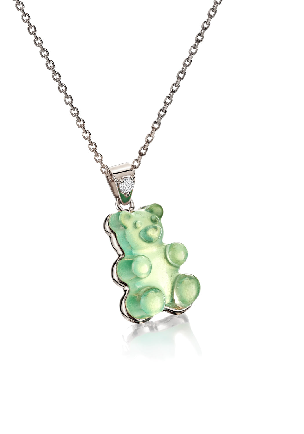 Beauregard Prasiolite Gemmy Pendant Necklace | Cherry Creek North | Denver | OsterJewelers.com