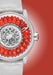 Beauregard Dahlia White Gold & Red Coral Timepiece | Denver Watches | OsterJewelers.com