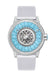 Beauregard Dahlia White Gold & Turquoise Timepiece | Denver Watches | OsterJewelers.com