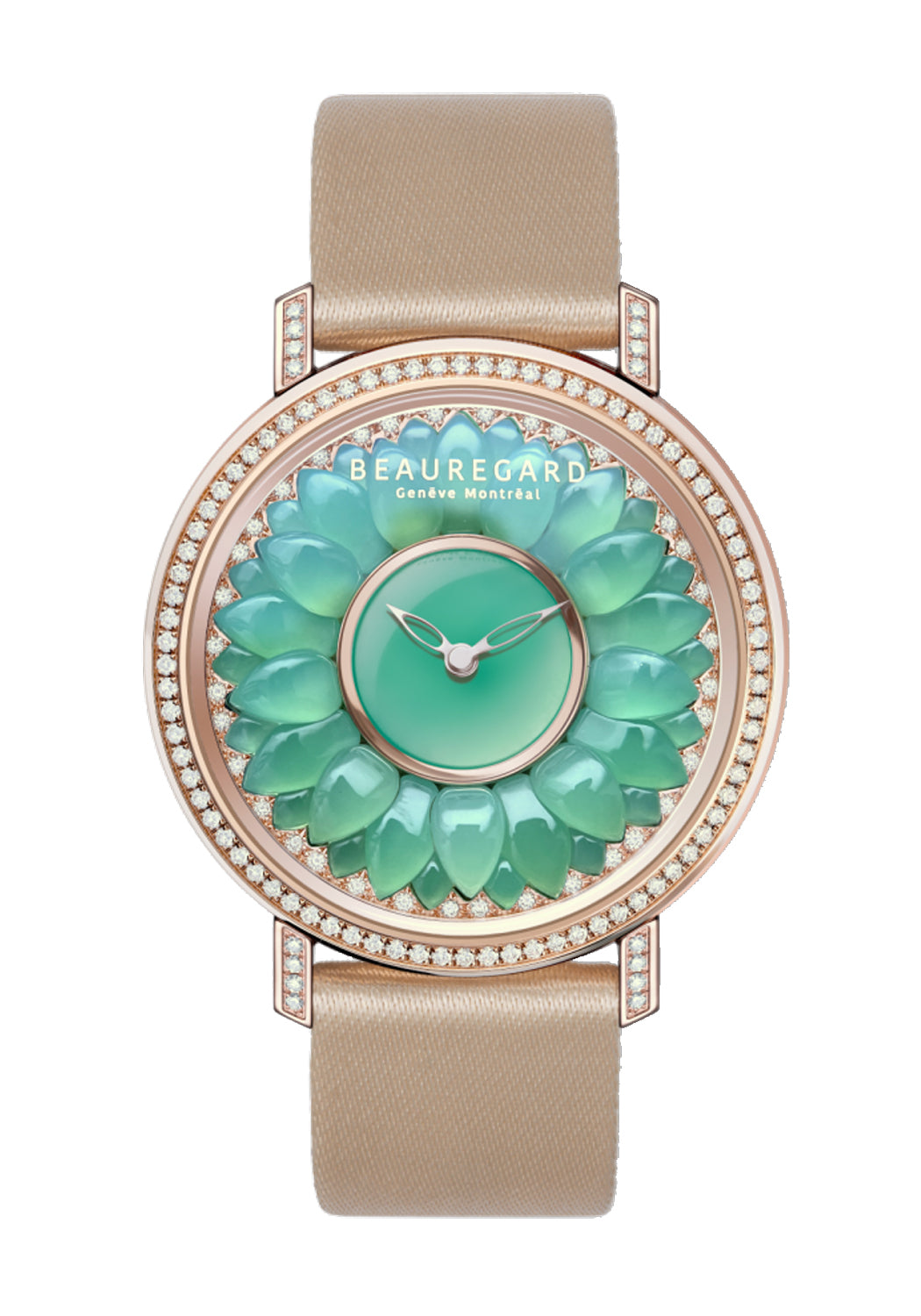 Beauregard Lili Bouton Chrysoprase Luxury Watch | Cherry Creek North | Denver | OsterJewelers.com