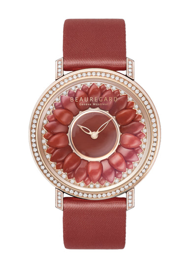 Beauregard Lili Bouton Red Coral Luxury Watch | Cherry Creek North | Denver | OsterJewelers.com