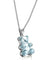 Classic Beauregard 18KWG Blue Topaz Gemmy Pendant Necklace | Denver | OsterJewelers.com
