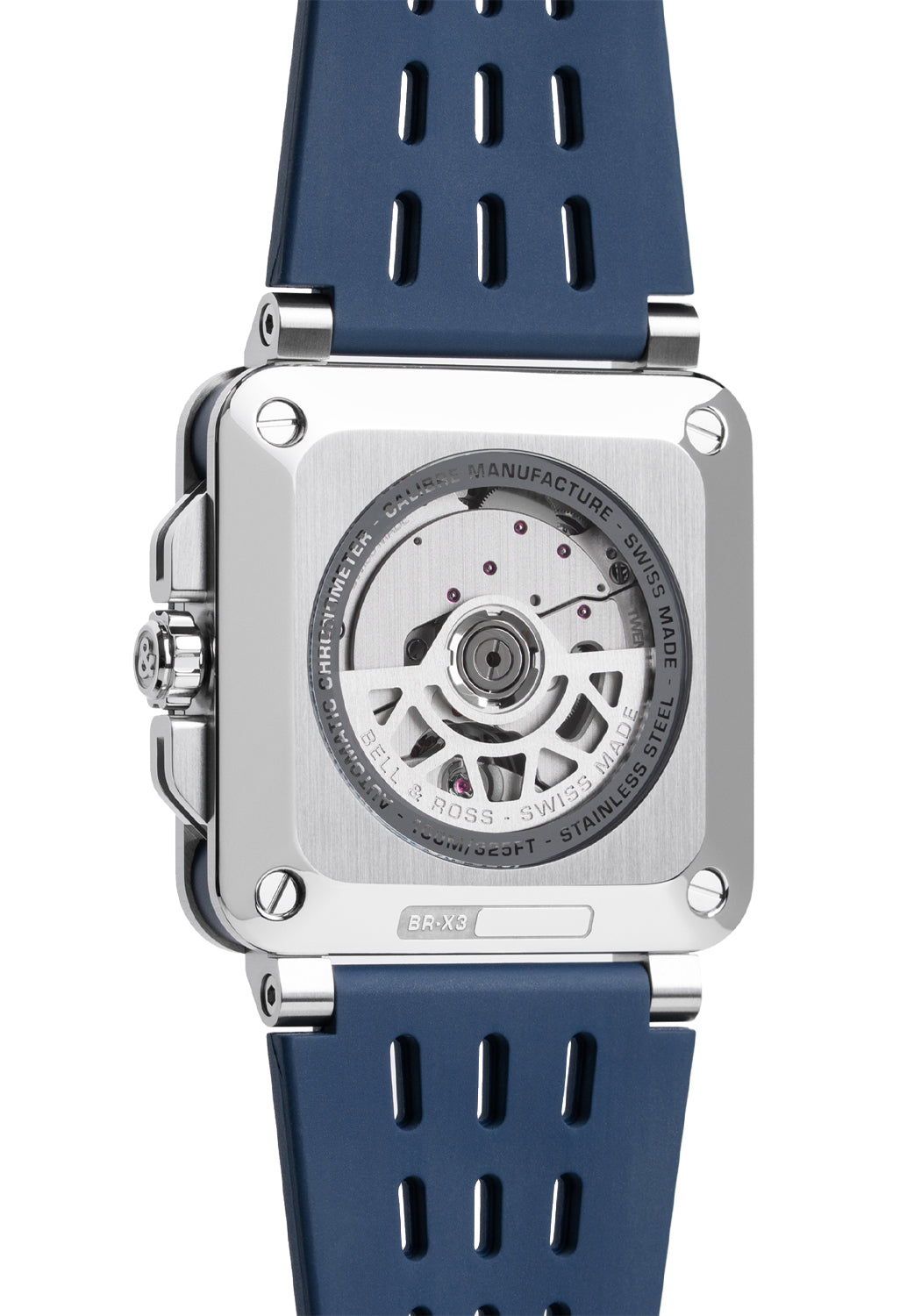 Bell & Ross BR-X3 Blue Steel | Ref. BRX3R-BLU-ST/SRB | Cherry Creek North | OsterJewelers.com