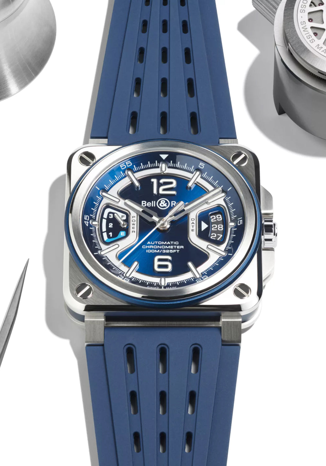 Bell & Ross BR-X3 Blue Steel | Ref. BRX3R-BLU-ST/SRB | Cherry Creek North | OsterJewelers.com