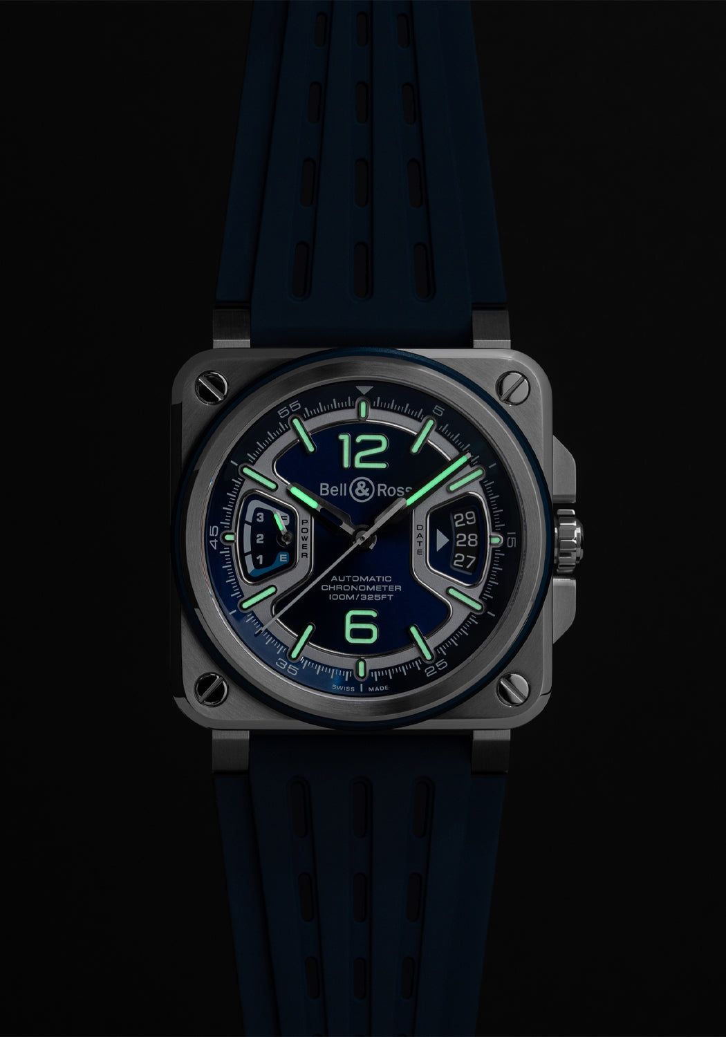 Bell & Ross BR-X3 Blue Steel | Ref. BRX3R-BLU-ST/SRB | Cherry Creek North | OsterJewelers.com
