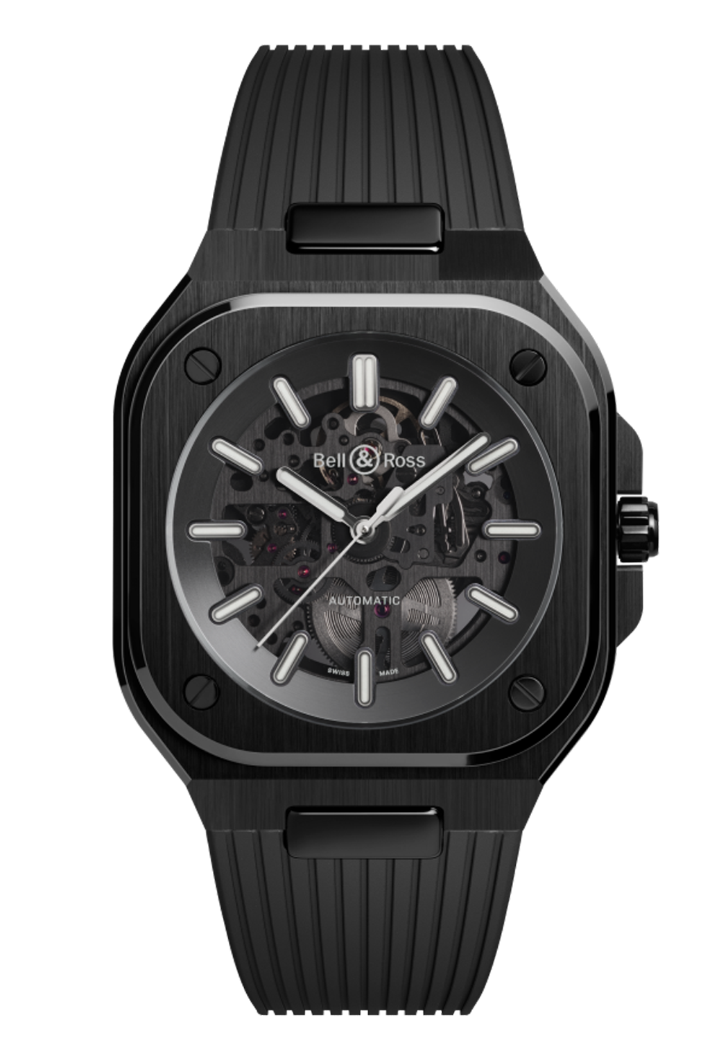 Bell & Ross BR 05 Skeleton Black Ceramic | BR05A-BL-SK-CE/SRB 