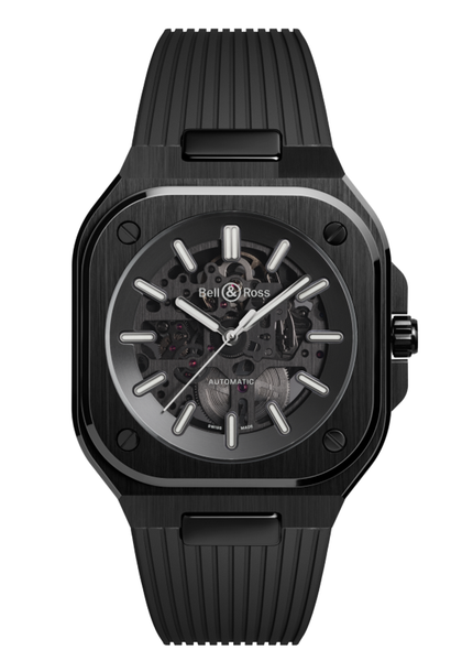 VERGELMER ブラックメタル　BLACKL Bell & Ross BR 05 Skeleton Black Ceramic | BR05A-BL-SK-CE/SRB