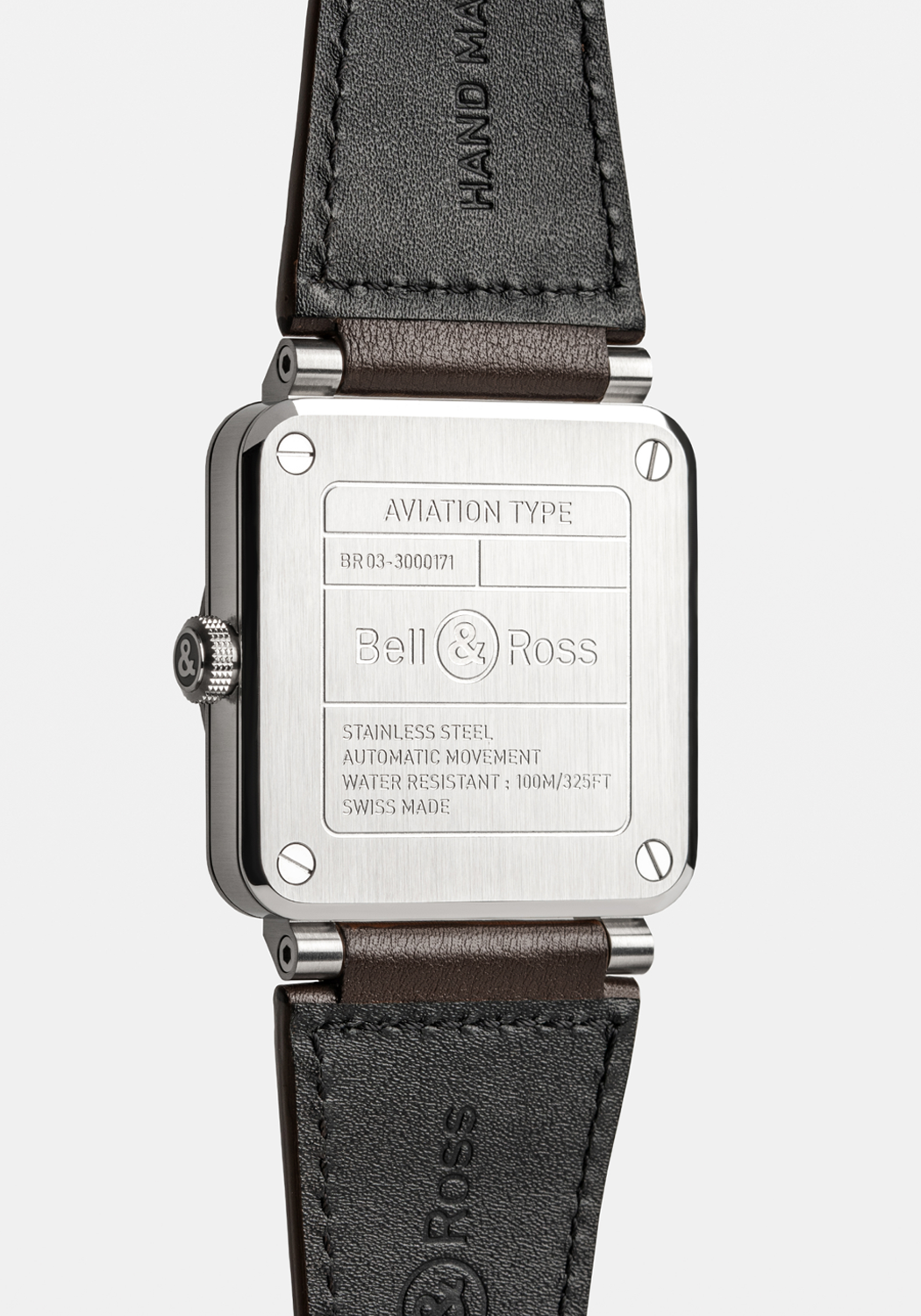 Caseback of the Bell & Ross New BR 03 Copper | Ref. BR03A-GB-ST/SCA | OsterJewelers.com