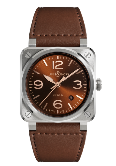 Bell & Ross New BR 03 Golden Heritage | Ref. BR03A-GH-ST/SCA | OsterJewelers.com