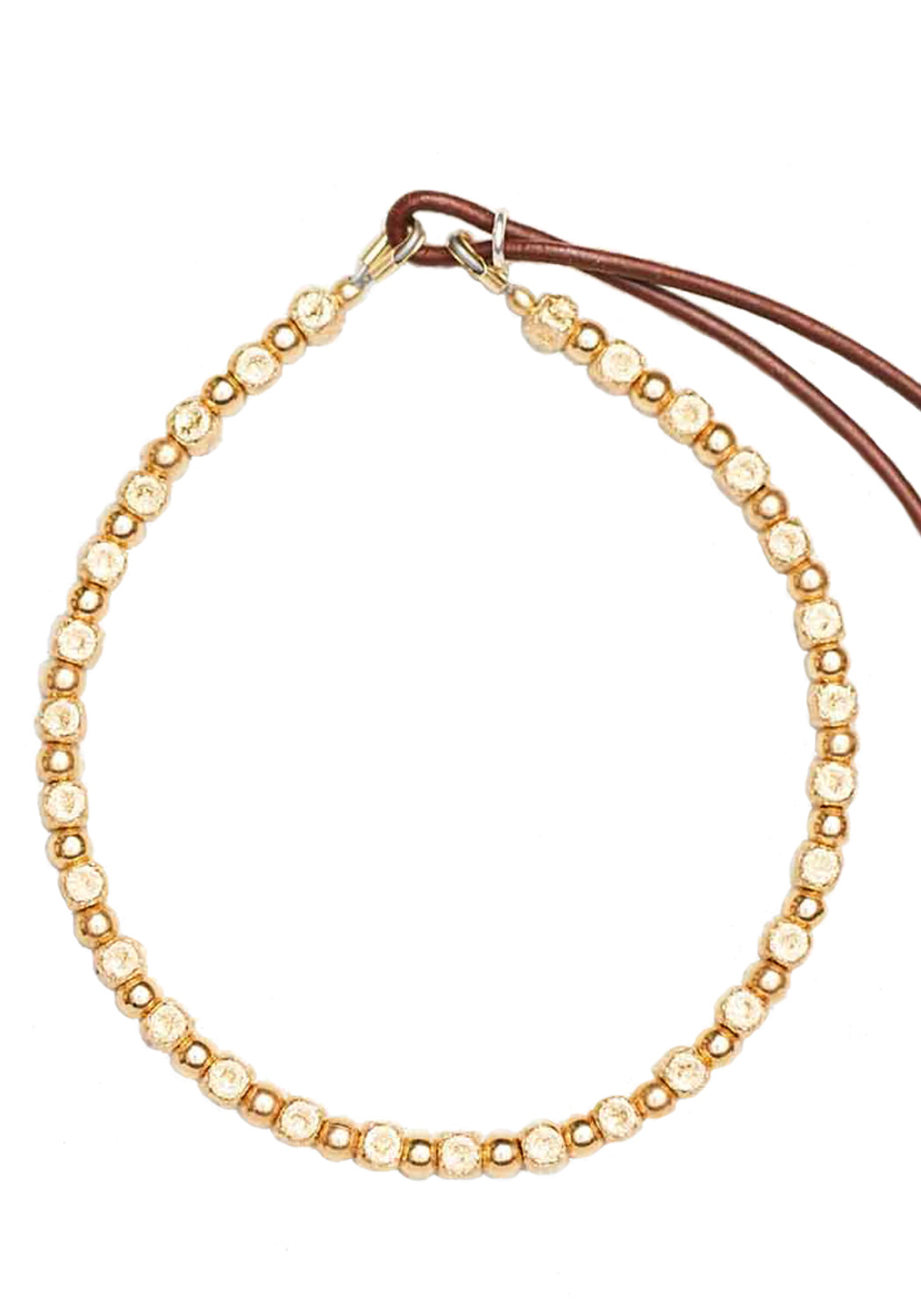 Catherine Michiels "Ciao" 14K Yellow Gold Bead Bracelet | OsterJewelers.com