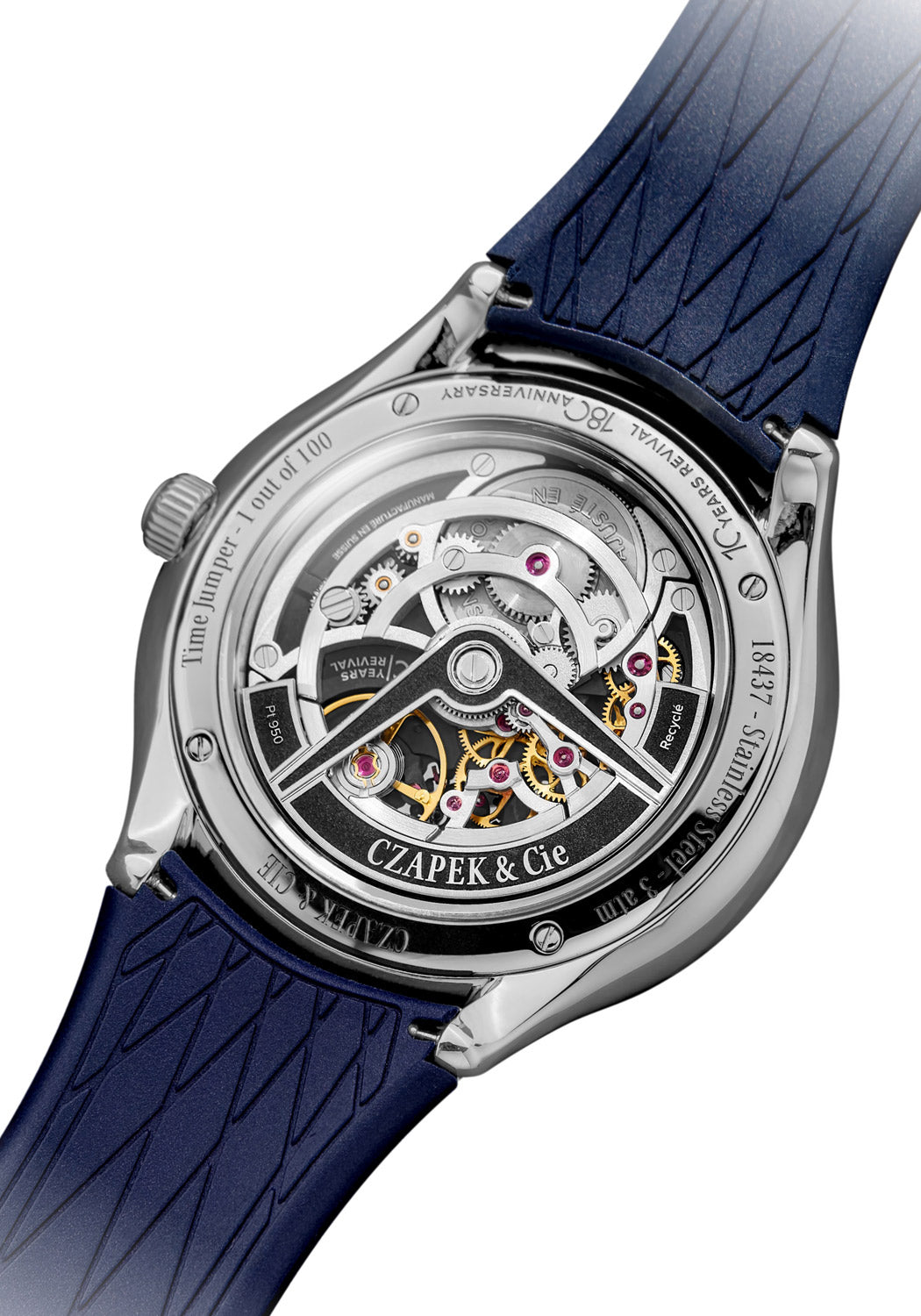 Czapek & Cie The Time Jumper Stainless Steel | Denver Watches | Limited Edition | OsterJewelers.com