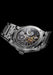 The exhibition caseback of the Czapek & Cie Antarctique Frozen Meteor reveals the SXH5 calibre.