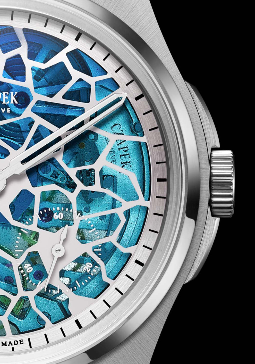 Czapek & Cie Antarctique Plique-à-jour Polar Blue | Denver Watches | OsterJewelers.com