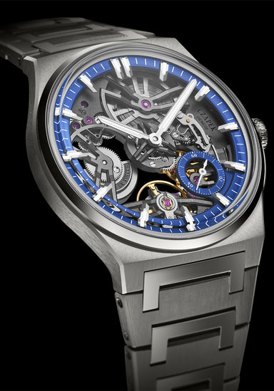 Czapek Antarctique S Révélation Titanium Cosmic Blue | LE50 | Denver Watches | OsterJewelers.com