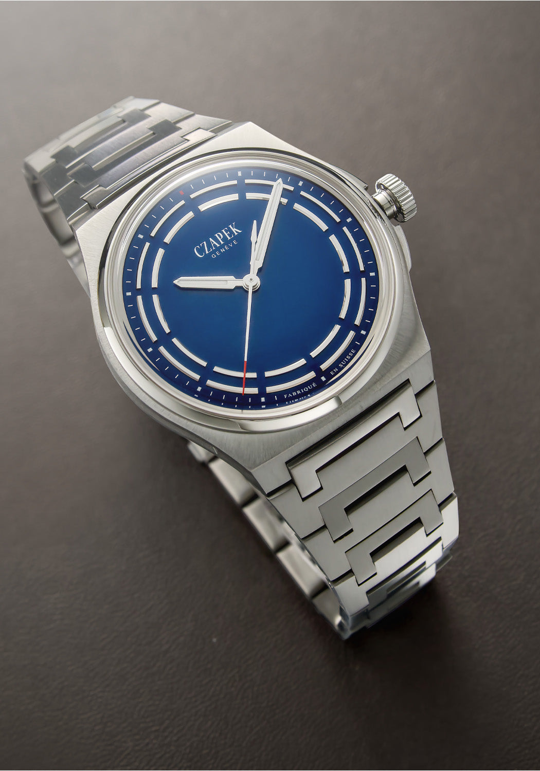 Czapek & Cie Antarctique Titanium Dark Sector Cosmic Blue | Denver Watches | OsterJewelers.com