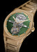 A closeup of the Victory Green dial on the Czapek Antarctique Tourbillon Victory Green