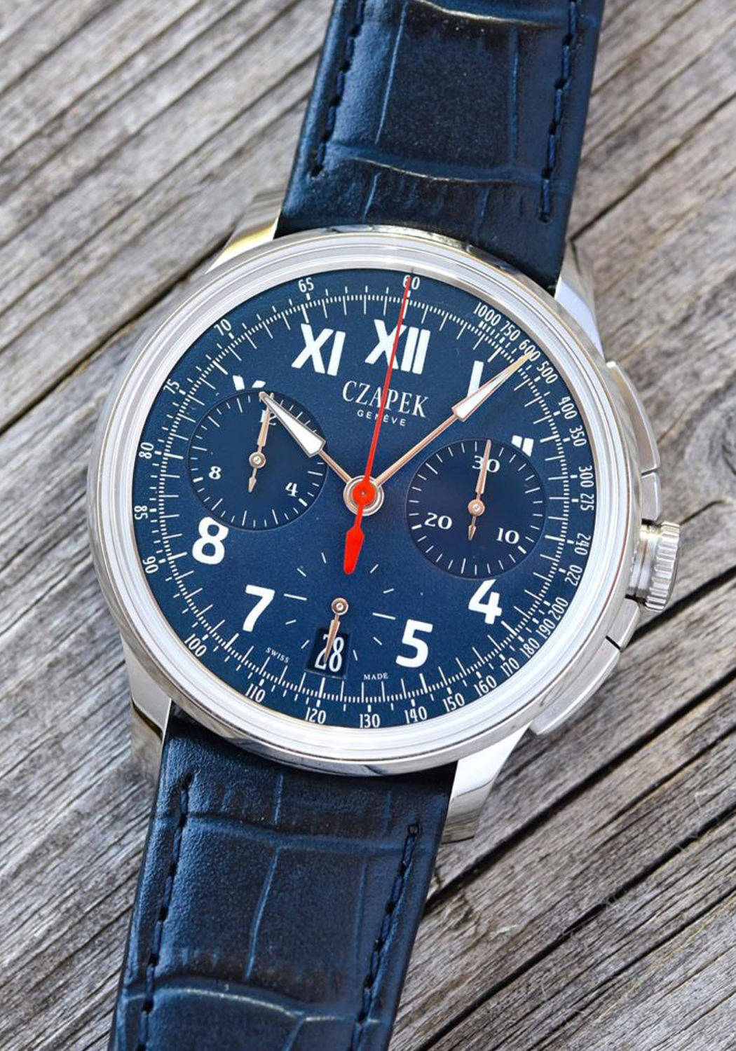 Czapek & Cie Faubourg de Cracovie Blue California | LE18 Time Piece Czapek & Cie Faubourg de Cracovie Blue California | LE18 Time Piece