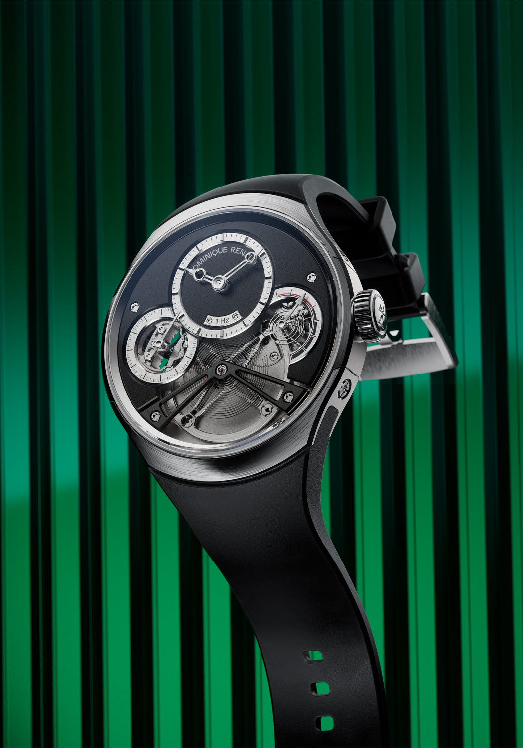 Dominique Renaud Pulse60 Titanium Black | Haute Horlogerie | Denver Jewelers | OsterJewelers.com