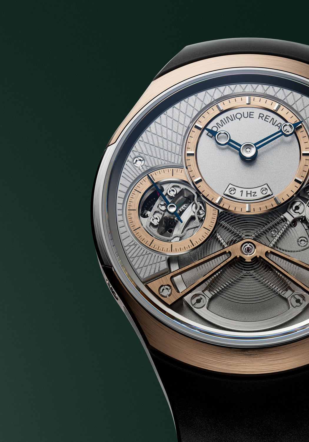 Dominique Renaud Pulse60 Titanium & Pink Gold | Haute Horlogerie | Denver Jewelers OsterJewelers.com