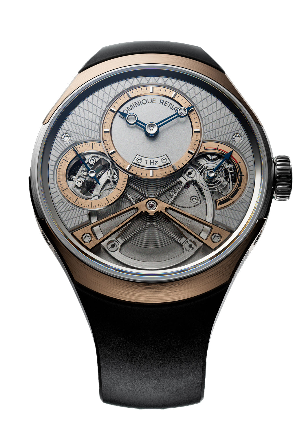 Dominique Renaud Pulse60 Titanium & Pink Gold | Haute Horlogerie | Denver Jewelers OsterJewelers.com