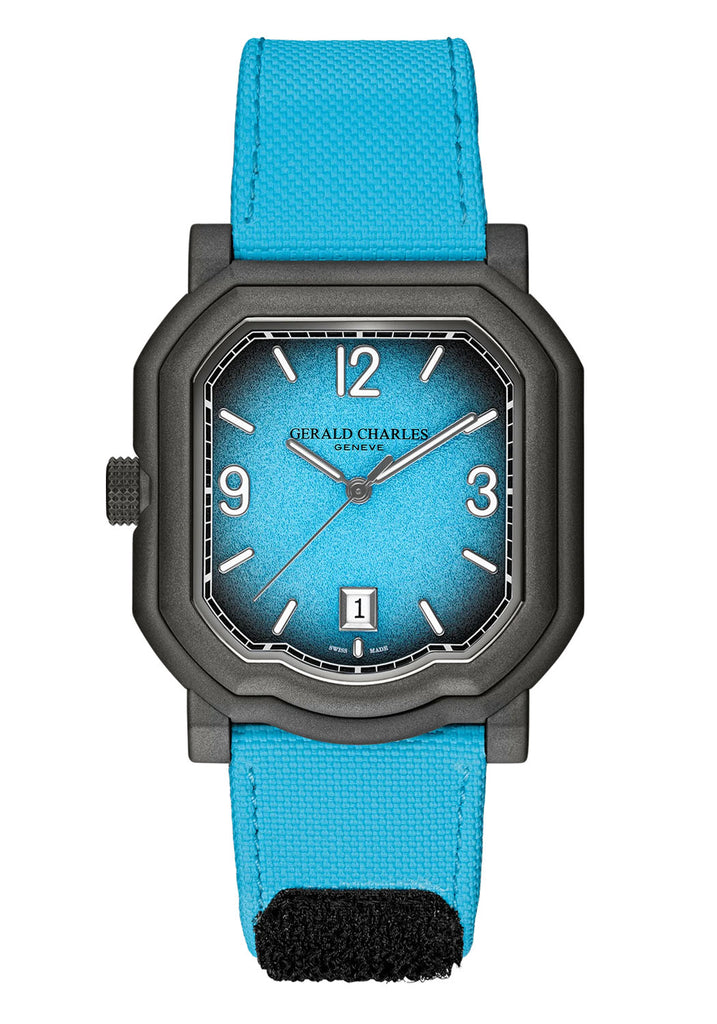 Gerald Charles Maestro GC Sport Tennis Light Turquoise Watch | LE100