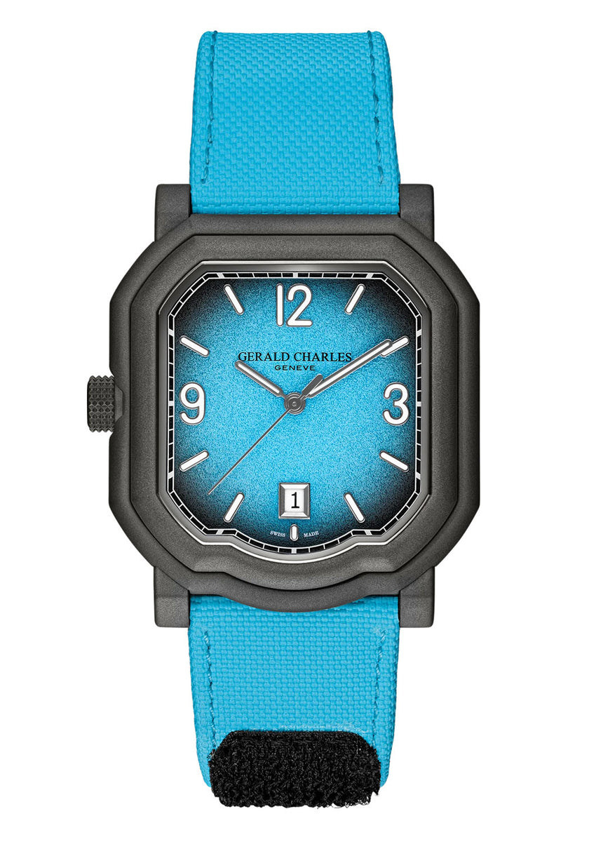 Gerald Charles Maestro GC Sport Tennis Light Turquoise Watch | LE100