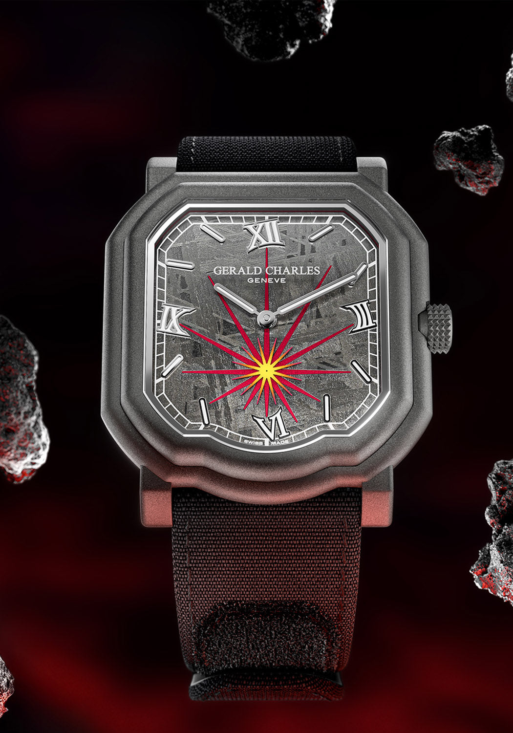 Gerald Charles Maestro 2.0 Meteorite Darkblast® | Ref GC2.0-SSDB-MT00-RSVC_DLE | OsterJewelers.com
