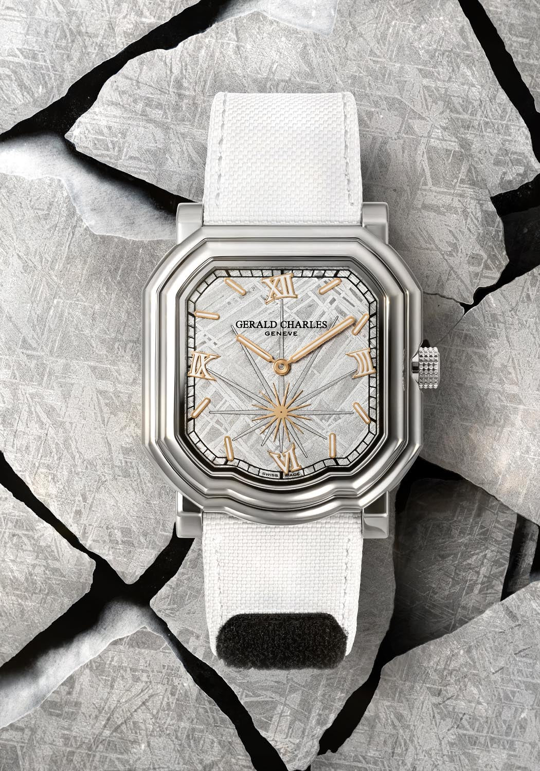 Gerald Charles Maestro 2.0 Meteorite Silver | Ref. GC2.0-SSPS-MT04-RSVC_DLE | OsterJewelers.com
