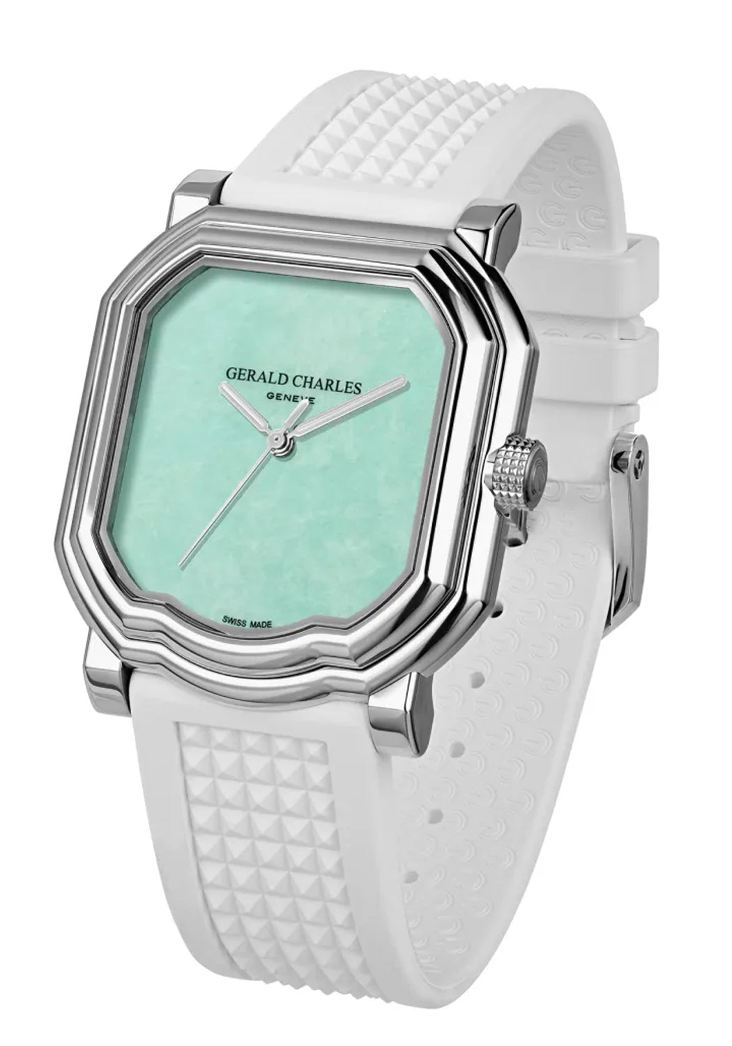 Gerald Charles Maestro 2.0 Ultra-Thin Jade shown at an angle on a white background