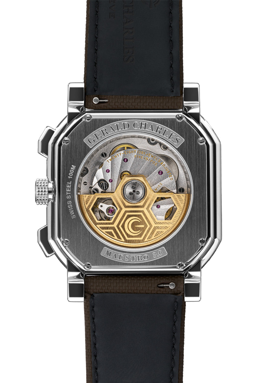Gerald Charles Maestro 3.0 Chronograph Clay | GC3.0-SSPS-08GR-RSVC_DLE | OsterJewelers.com
