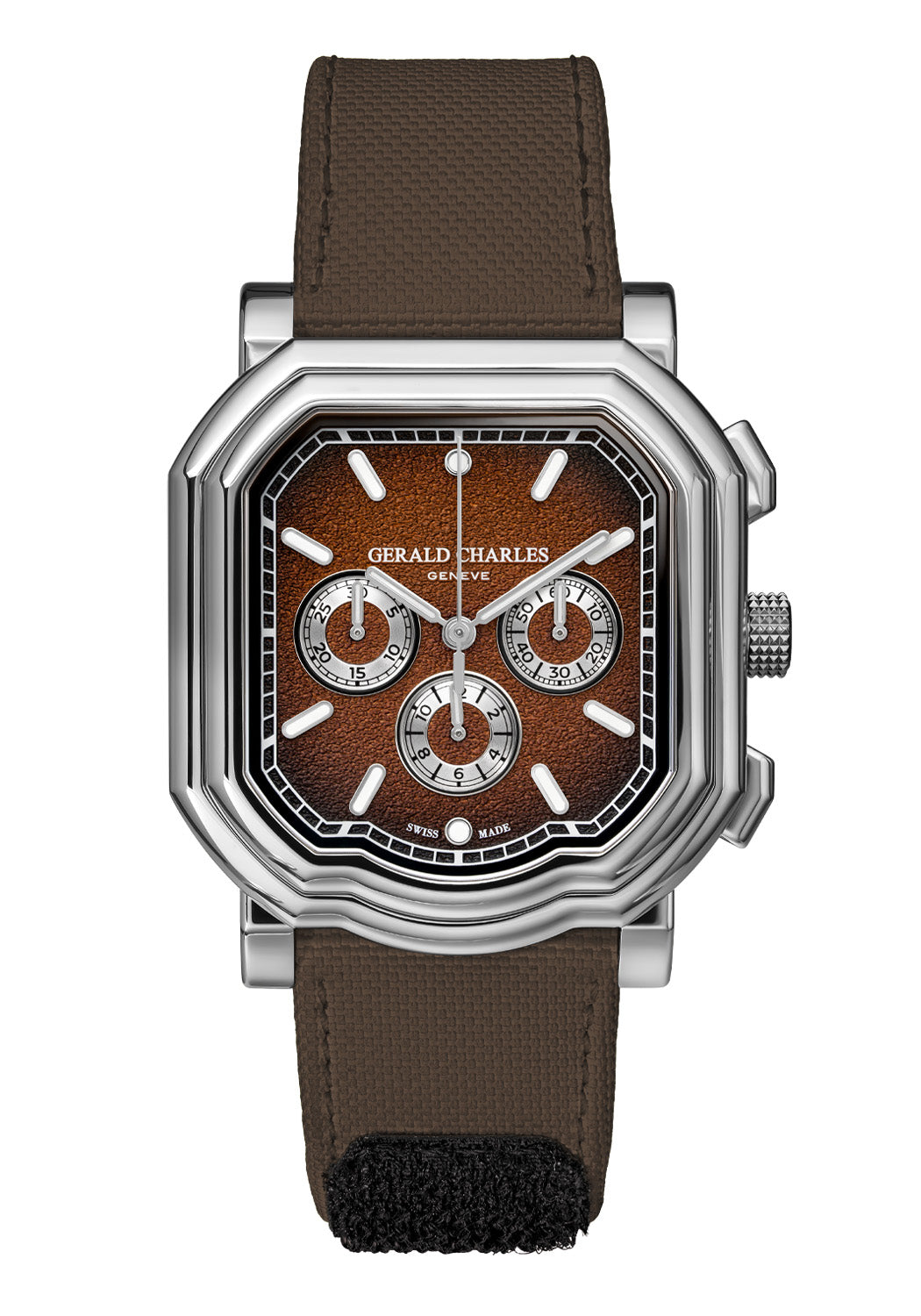 Gerald Charles Maestro 3.0 Chronograph Clay | GC3.0-SSPS-08GR-RSVC_DLE | OsterJewelers.com