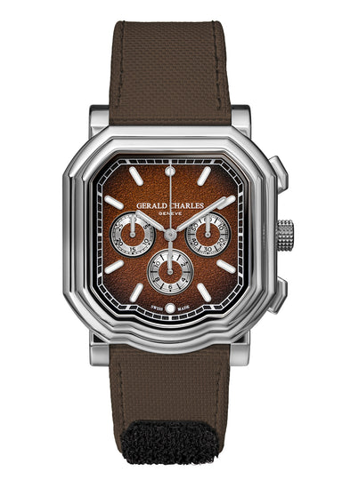 Gerald Charles Maestro 3.0 Chronograph Clay | GC3.0-SSPS-08GR-RSVC_DLE | OsterJewelers.com