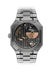 The sapphire caseback of the  Gerald Charles Masterlink Atelier Edt. reveals the GCA1000 calibre