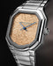 Each dial of the Gerald Charles Masterlink Atelier Edition Golden Rose is individually hand-hammered