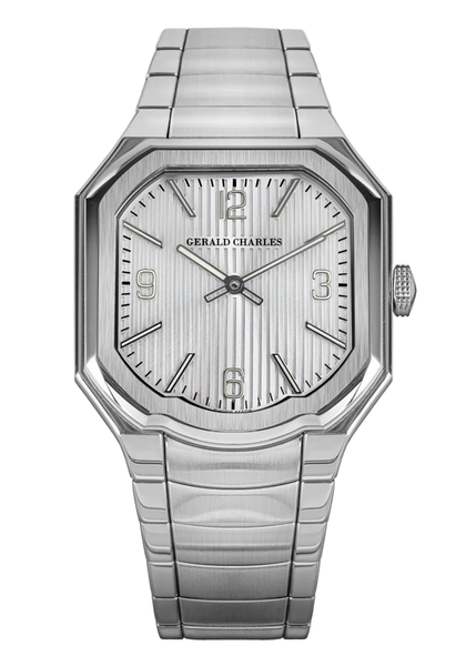 Gerald Charles Masterlink Silver Time Piece | Ref. ML1.0-A-18